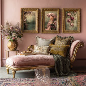 Swan Lake Romance, Portrait, Bird & Floral