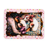 Swan lovers マグネット (横)