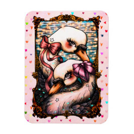 Swan lovers マグネット