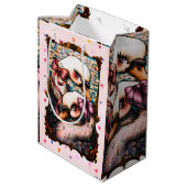 Swan lovers ミディアムペーパーバッグ (裏面アングル)