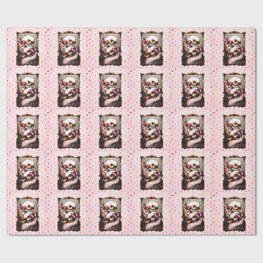 Swan lovers ラッピングペーパー (フラット)