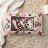 Swan lovers ランバークッション (ブランケット)