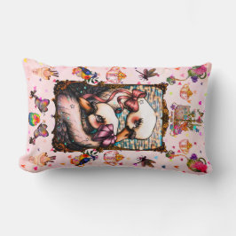 Swan lovers ランバークッション