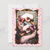 Swan lovers 出欠カード (正面)