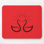 Swan Mousepad マウスパッド (正面)