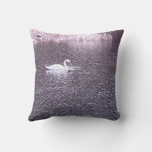 Swan pillow クッション (裏面)