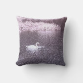 Swan pillow クッション (正面)