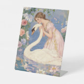 Swan Princess 台座サイン (正面)