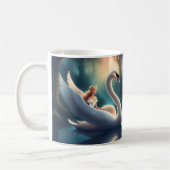 Swan princess mug コーヒーマグカップ (左)