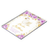 Swan Purple and Gold Roses Birth Statistics ノートブック (左側)