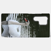 Swan Samsung Phoneケースのミュート Galaxyケース (裏面横)