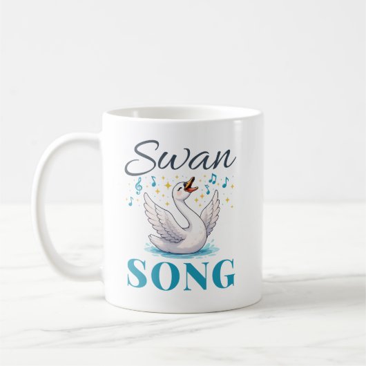 Swan Song コーヒーマグカップ (左)