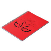 Swan Spiral Photo Notebook ノートブック (左側)