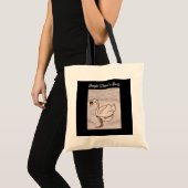Swan- Strength Wrapped in Beauty  トートバッグ (正面(商品))