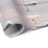 Swan Sunset Photo  ラッピングペーパー (ロールコーナー)