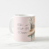 Swan Trees Life is a dream コーヒーマグカップ (正面左)