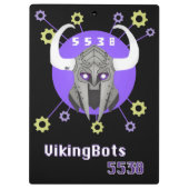 Swan Valley VikingBots Clipboard – Robotics Team S クリップボード (裏面)