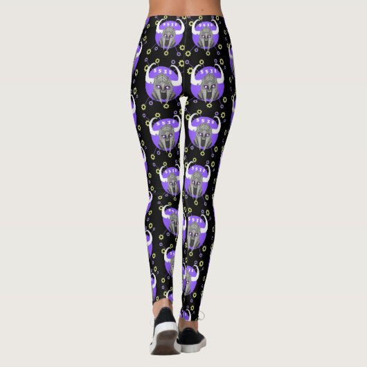 Swan Valley VikingBots Women’s Leggings – Robotics レギンス (裏面)