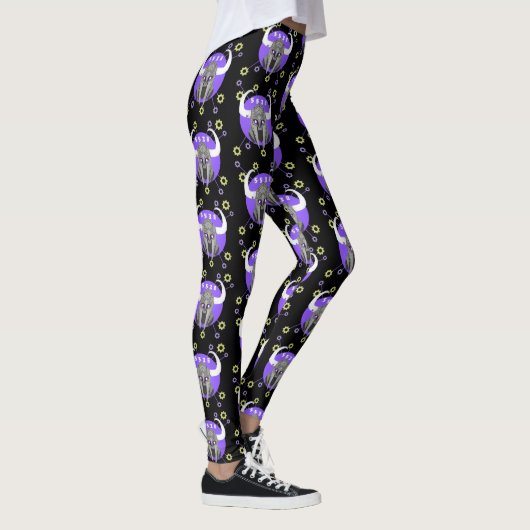 Swan Valley VikingBots Women’s Leggings – Robotics レギンス (右)