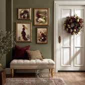 Swan Winter Landscape Christmas Tissue Paper 薄葉紙