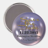 Swank日付磁石を保存 マグネット (正面/裏面)