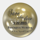 Swank Bright Save the Date Magnet マグネット (正面)