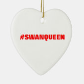 #SWANQUEENオーナメント セラミックオーナメント (右)
