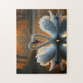 Swans In Autumn  ジグソーパズル (縦)