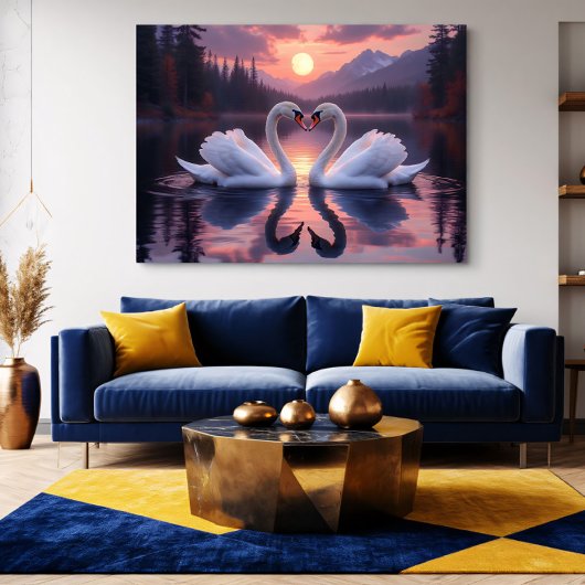 Swans under the Moon of Love ポスター