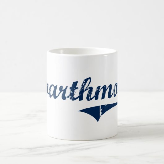 Swarthmoreペンシルバニアのクラシックなデザイン コーヒーマグカップ (中央)