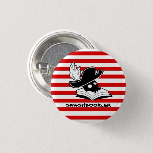 Swashbooklerボタン 缶バッジ (正面&裏面)