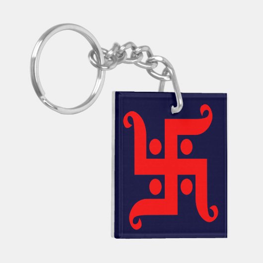 swastika キーホルダー (正面左)