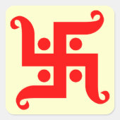 swastika スクエアシール (正面)