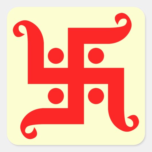 swastika スクエアシール (正面)