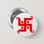 swastika 缶バッジ (正面&裏面)