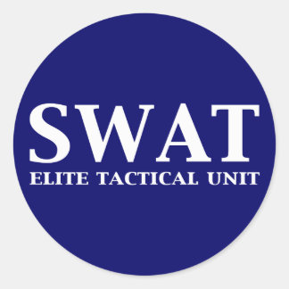 SWATエリート戦術単位ギフト ラウンドシール
