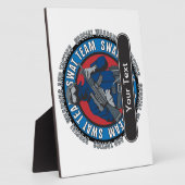 SWATカスタムチーム フォトプラーク (側面)