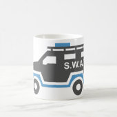 SWATカー コーヒーマグカップ (中央)
