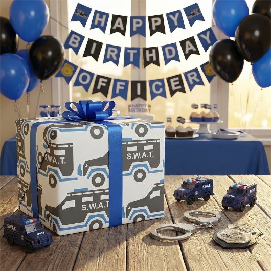 SWATカー ラッピングペーパー