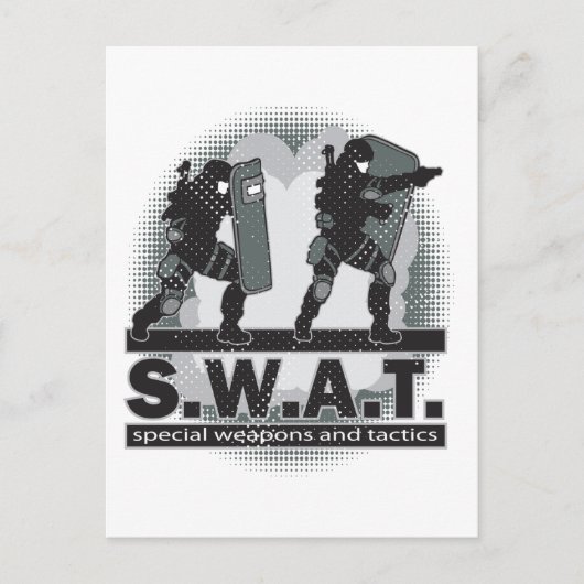 SWATチームエントランス ポストカード (正面)