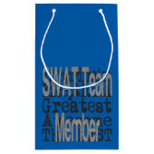 SWATチームメンバーの超常者 スモールペーパーバッグ (裏面)