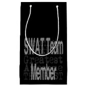 SWATチームメンバーエクストラノーディアール小抱き枕 スモールペーパーバッグ (正面)