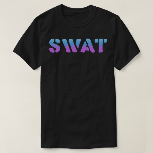 SWAT軍隊戦術 Tシャツ (デザイン正面)