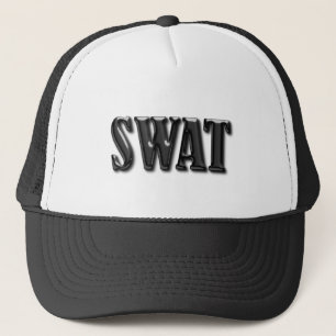 SWAT – 細い青い線 キャップ
