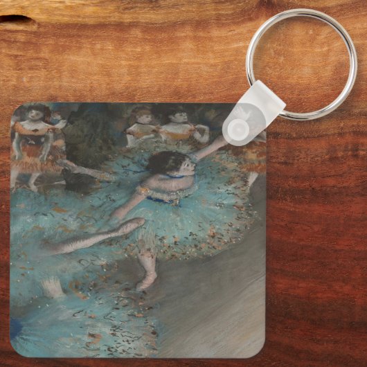 Swaying Dancer by Degas キーホルダー (裏面)
