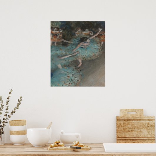 Swaying Dancer by Degas ポスター (キッチン)