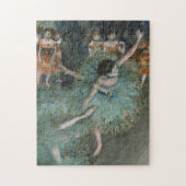 Swaying Dancer, Dancer in Green by Edgar Degas ジグソーパズル (縦)