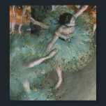 Swaying Dancer - Edgar Degas ポスター<br><div class="desc">Swaying Dancer (Dancer in Green) by Edgar Degas.</div>