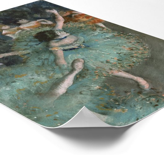 Swaying Dancer - Edgar Degas ポスター (角)