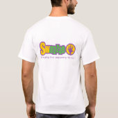 Swazzleのロゴのワイシャツ Tシャツ (裏面)